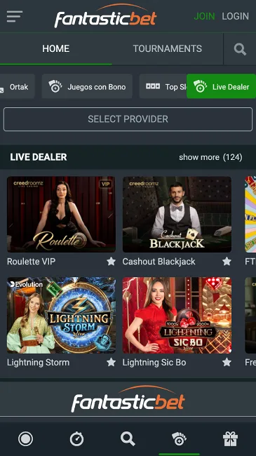 fantasticbet live dealer